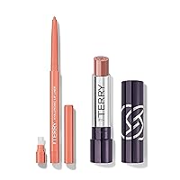 By Terry Hyaluronic Lip Liner Pencil & Hyaluronic Hydra-Balm, Hydrating Formula For Defined, Soft Lips, Vegan, Nudissimo