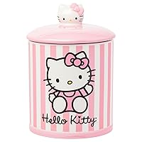 Sanrio Hello Kitty Pink Ceramic Cookie Snack Jar (Medium)