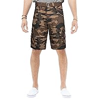 X RAY Mens Tactical Cargo Shorts Camo & Solid Colors 12.5