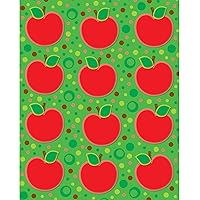 Carson Dellosa – Apples Shape Stickers, Fall Classroom Décor, 72 Count