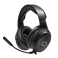 Cooler Master MH670 Gaming Headset with 2.4GHz Wireless, Virtual 7.1 Surround Sound, Durable Aluminum Frame, Detachable Omni-Directional Boom Mic, PC/Console/Mobile Connectivity (MH-670)