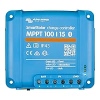 Victron Energy SmartSolar MPPT 100V 15 amp 12/24-Volt Solar Charge Controller (Bluetooth)