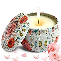 Scented Candles Gifts for Women: Candles Set for Home Fragrance, Soy Wax Aromatherapy Candles, Stress Relief Candles for Bathtub, Yoga, Sleeping, Birthday Gifts for Women, Anniversary