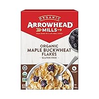 Organic Gluten-Free Cereal, Maple Buckwheat Flakes, 10 oz. Box (Pack of 6)