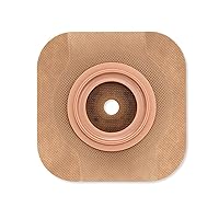 Hollister 11402 CeraPlus Convex Skin Barrier, 5 Pack, Cut-to-Fit Up to 1” – 1-3/4” Flange, Ostomy Skin Barrier, Ostomy Supplies, Adhesive Skin Barrier