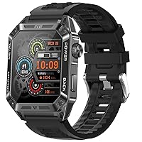 Military Smart Watches for Men Bluetooth Call (Make/Answer) 1.91