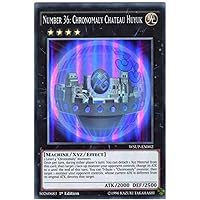 yugioh - Number 36: Chronomaly Chateau Huyuk WSUP-EN002 1st Edition Super Rare - World Superstars