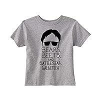 The Office Toddler Bears Beets Dwight Head T-Shirt
