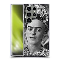 Head Case Designs Officially Licensed Frida Kahlo Floral Headdress Portraits and Quotes Soft Gel Case Compatible with Samsung Galaxy S24 Ultra 5G