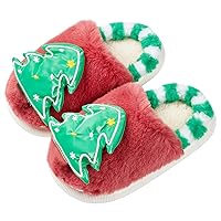 Plush House Christmas Cute Cartoon Tree House Shoes For Boys And Girls Comfortable Non Toddler Size 8 Bedroom