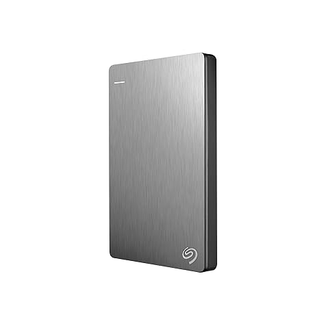 Backup Plus Portable 5TB External Hard Drive HDD – Silver USB 3.0 for PC Laptop and Mac, 2 Months Adobe CC Photography (STDR5000101)