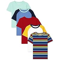 The Children's Place Baby Boys' and Toddler Short Sleeve Knit T-Shirts