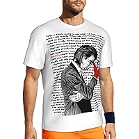 Band T Shirt Nick Cave and The Bad Seeds Man's Summer Round Neck T-Shirts Short Sleeve Tops