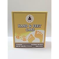 Hand And Feet Care For External Use Relieve All Types Of Skin Irritation, Dry, Cracked And Itchiness With Blistering 6 Packets 20g x 6 Packets Made In USA