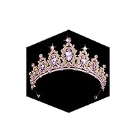 Kamirola - Queen Crown and Tiaras Princess Crown for Women and Girls Crystal Headbands for Bridal, Princess for Wedding and Party（01）