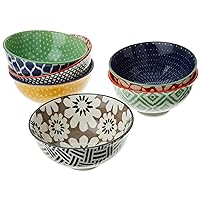 Soho Porcelain Dinnerware,Dishes, Multicolored Small