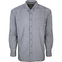 Drake Waterfowl Men's Featherlite Check Quick-Drying Moisture-Wicking Breathable Long Sleeve Shirt