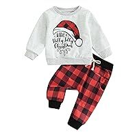 Toddler Baby Halloween Outfit Boy Girl Pumpkin Patch Crew Sweatshirt and Pants Set Halloween Fall Baby Clothes