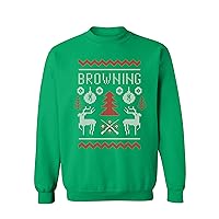 Browning Christmas, Seasonal Holiday Sweatshirts for The Whole Hunting Family
