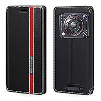 for Oukitel WP33 Pro 5G Case, Fashion Multicolor Magnetic Closure Leather Flip Case Cover with Card Holder for Oukitel WP33 Pro 5G (6.6”)