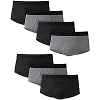 Hanes mens Ultimate Tagless Brief, 7 Pack - Assorted, X-Large
