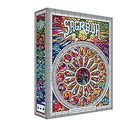 Sagrada Board Game | Family Game for Kids and Adults | Dice Drafting and Placement Strategy Game | Ages 10+ | 1 to 4 Players | by Floodgate Games