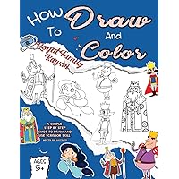 How To Draw And Color Royal Kawaii Family: Royal Kawaii Family Classical Drawing Book A Step-by-Step Guide to Create the Most Unique Drawing Lines