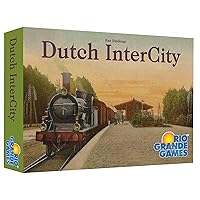 Rio Grande Games: Dutch Intercity - Stratgey Train Board Game, Build & Invest in Railroads Across The Netherlands, Ages 12+, 3-6 Players, 30-60 Min