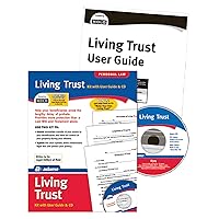 Adams Living Trust Kit, Forms and Instructions, Includes CD (K305) , White