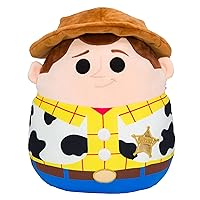 Squishmallows Disney and Pixar 14-Inch Woody Plush - Large Ultrasoft Official Kelly Toy Plush