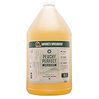 Peachy Perfect Ultra Concentrated Dog Shampoo for Pets, Makes up to 6 Gallons, Natural Choice for Professional Groomers, Gentle on Skin & Coat, Made in USA, 1 gal