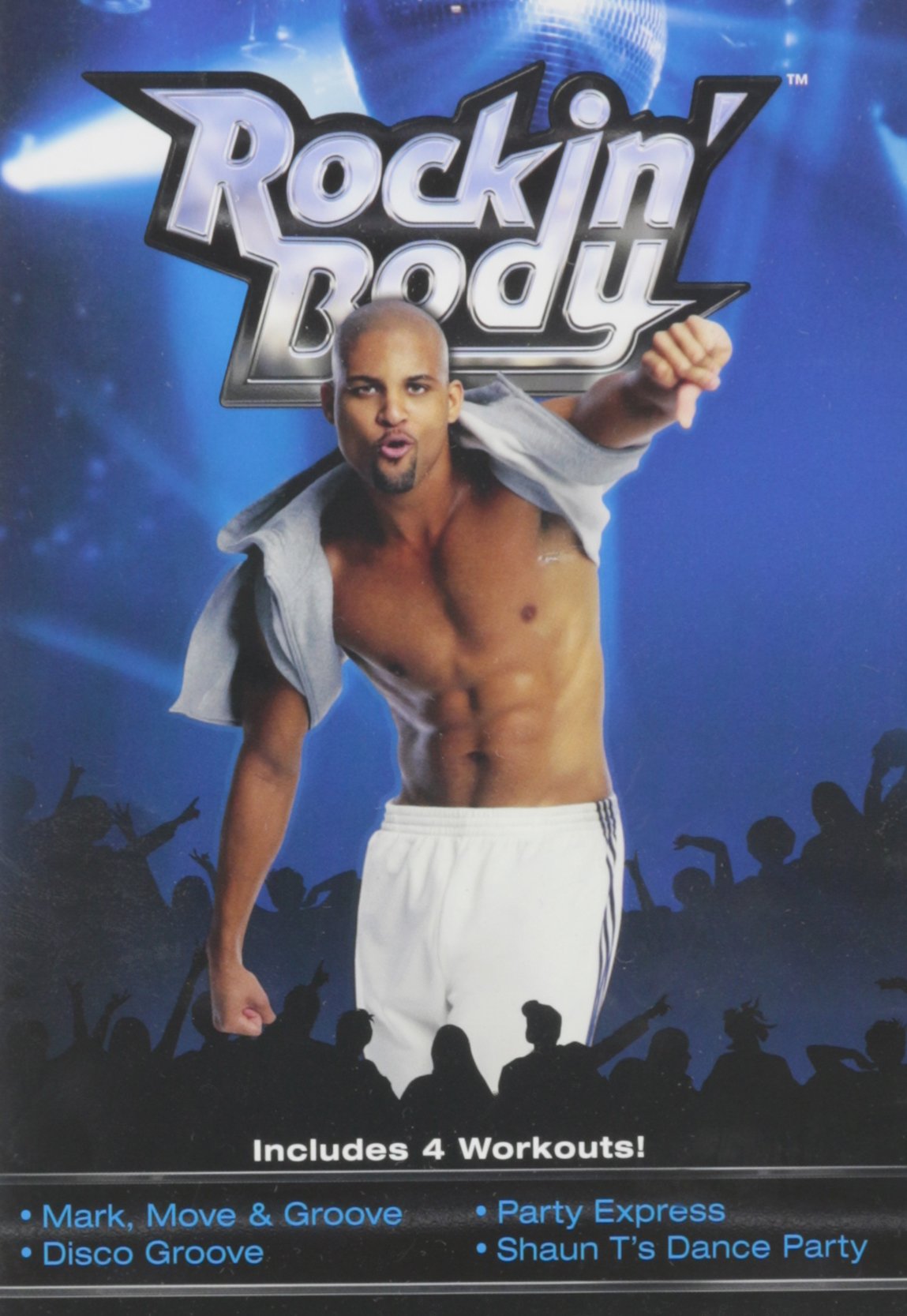 Beachbody Shaun T's Rockin' Body DVD Workout, Dance Workout DVDs, Exercise Videos, Dancing Fitness Guide for Beginners, Seniors, Easy To Follow, Low Impact, 5 Workouts Included