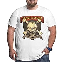 Mens T Shirt Steve Earle Copperhead Road Big Size Short Sleeve Tops Fashion Large Size Tee White