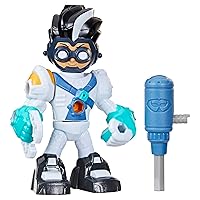 PJ Masks Power Heroes Buildable Heroes, Romeo Action Figure, Easy-to-assemble, Superhero Toy for Boys and Girls 3 Years Old and Up