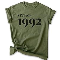 Vintage 1992 Shirt, Unisex Women's Men's Shirt, 30th Birthday Shirt, Thirtieth Birthday Shirt, B-Day Shirt