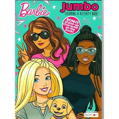 Barbie Coloring and Activity Book Bundle with Imagine Ink Coloring Book,  Stickers and More