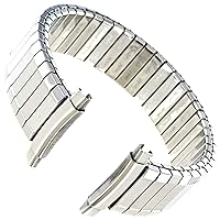 16-22mm Speidel Stainless Steel Curved Mens Expansion Watch Band Long 606/02