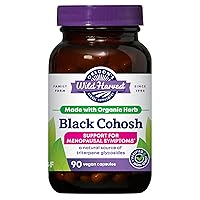 Oregon's Wild Harvest Black Cohosh Organic Herbal Supplement, 90 Count