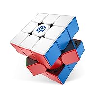 GAN 11 M Pro, 3x3 Magnetic Speed Cube, Magic Puzzle Cube Toy Stickerless Cube Frosted Surface (Black Internal)