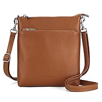 befen Genuine Leather Small Crossbody Purses for Women Travel Cross Body Bags Lightweight with Adjustable Shoulder Strap