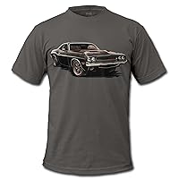 Men's Challenger Retro 5 American Muscle Car T-Shirt