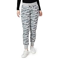 Amazon Essentials Women's Fleece Jogger Sweatpant (Available in Plus Size), Light Grey Camo, X-Small
