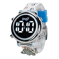 Accutime Bluey Kids LED Watch - Easy to Read Time, Durable & Fun for Young Fans!
