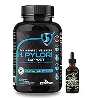 Gut Wellness Bundle - H.Pylori Support Capsules and Sweet Wormwood Tincture