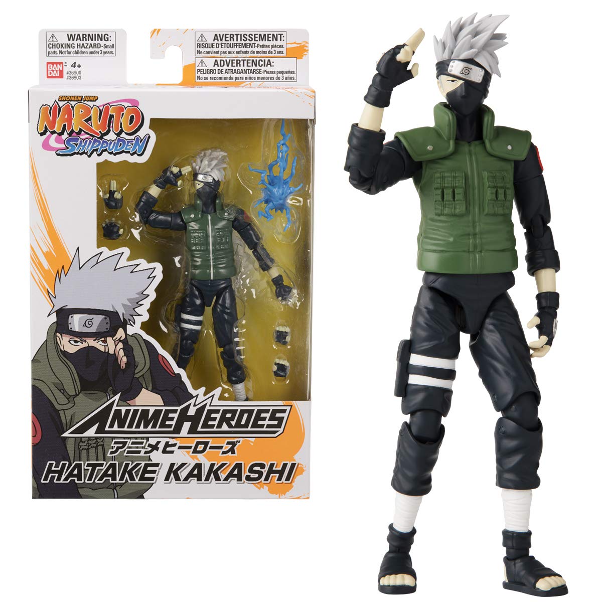 Mua Anime Heroes Bandai 36903 Naruto 15cm Hatake Kakashi-Action Figures  trên Amazon Anh chính hãng 2023 | Giaonhan247