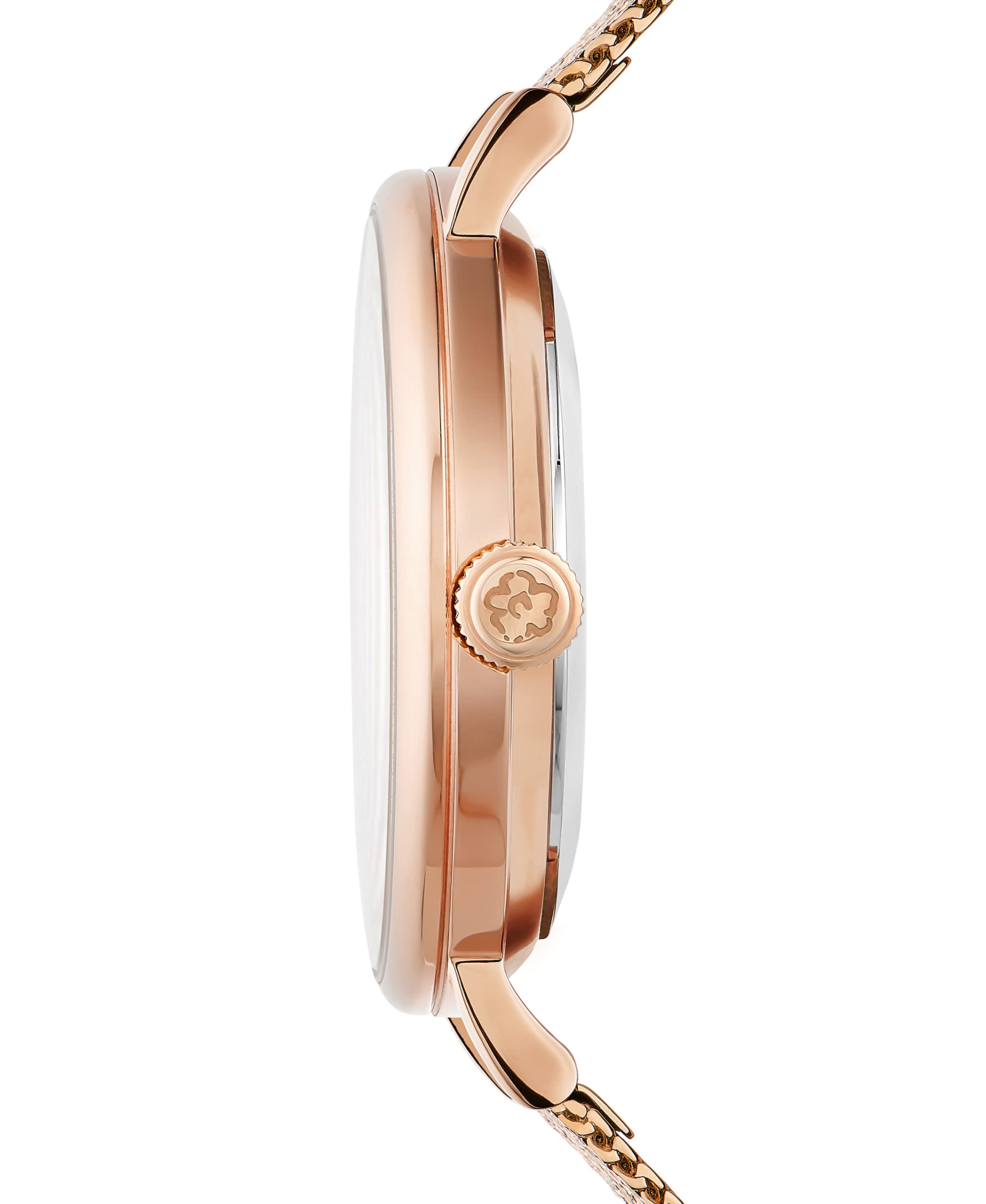 Ted Baker Ladies Stainless Steel Rose Gold Jewellery Mesh Band Watch (Model: BKPPHS3049I)