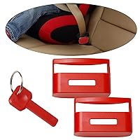 Rezlli Buckle Guard-Preventing Children Unbuckling Themselves While Driving (2 Seat Pack)