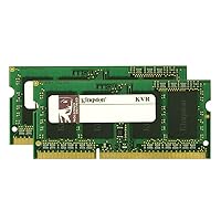 Kingston ValueRAM 8GB 1333MHz DDR3 Non-ECC CL9 SODIMM (Kit of 2) Notebook Memory