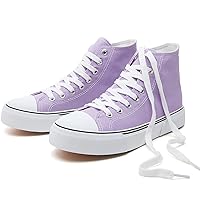 Unisex Fashion High top Sneakers Womens Classic High Tops Canvas Shoes Casual Tennis Shoes for Men