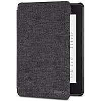 Kindle Paperwhite Water-Safe Fabric Cover (10th Generation-2018), Charcoal Black